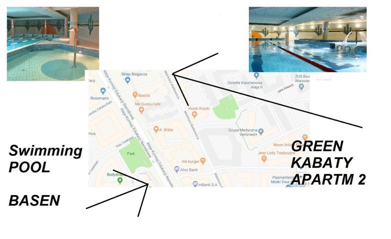 Green Kabaty Apartment 2 Варшава Экстерьер фото